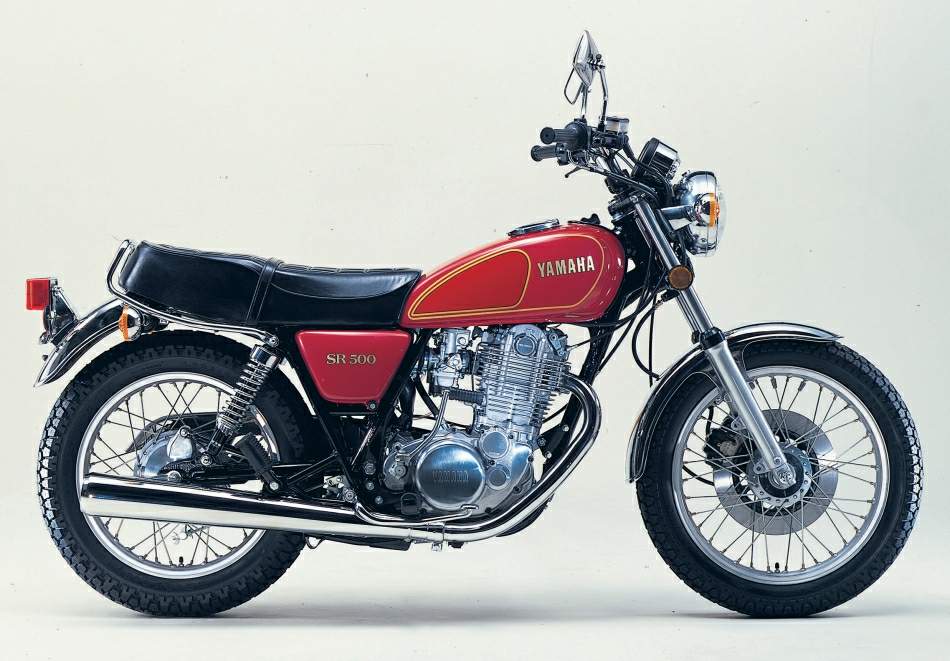 Мотоцикл Yamaha SR 500 1979 фото
