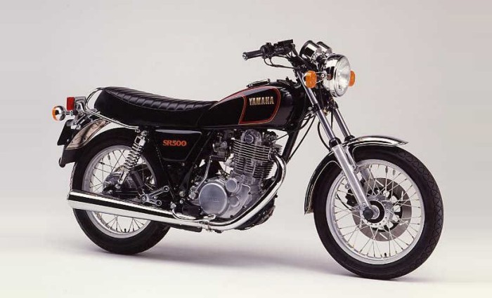 Фотография мотоцикла Yamaha SR 500 1984