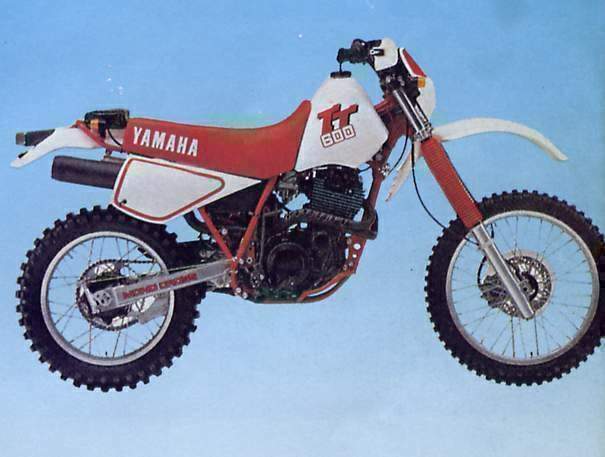 Мотоцикл Yamaha TT 600 1988 фото