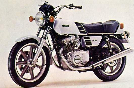 Мотоцикл Yamaha TX 500 1977