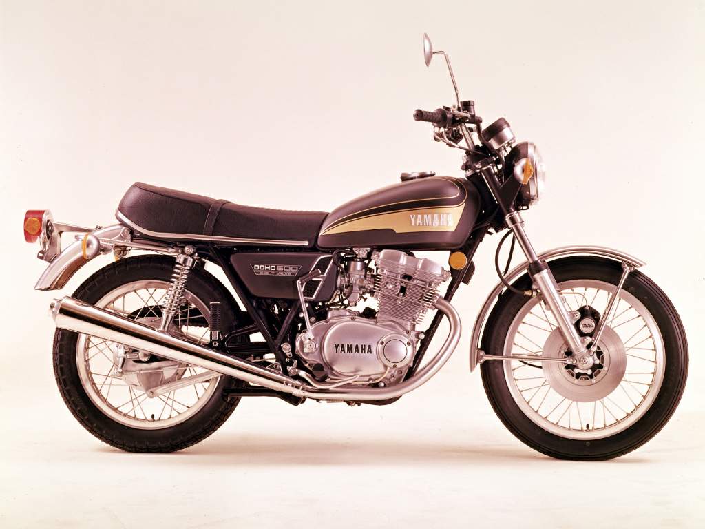 Мотоцикл Yamaha TX 500 1973 фото