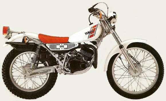 Мотоцикл Yamaha TY 125 1977
