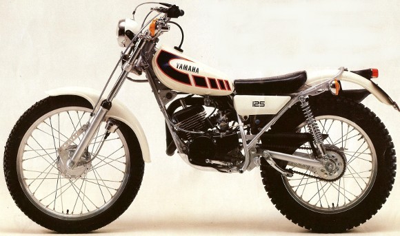 Мотоцикл Yamaha TY 125 1977 фото