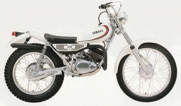 Мотоцикл Yamaha TY 175 1977