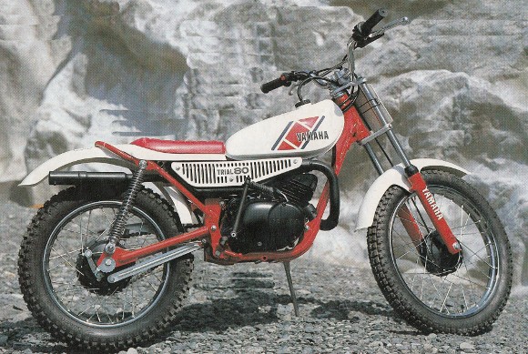 Мотоцикл Yamaha TY 80 MINI 1974