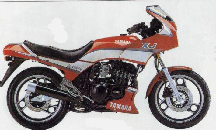 Мотоцикл Yamaha XJ 600 1983 фото
