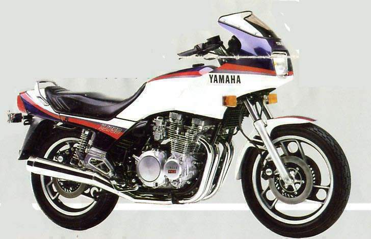 Мотоцикл Yamaha XJ 750RL 1984
