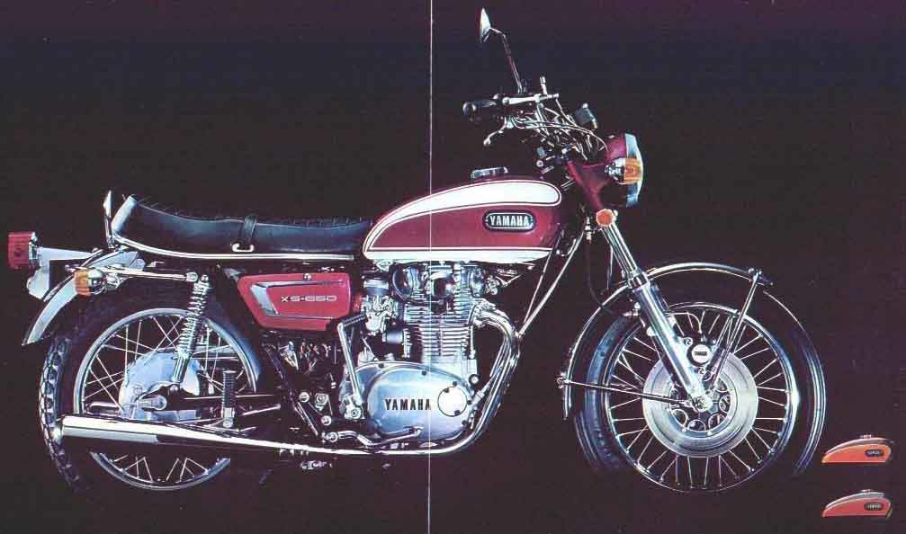 Мотоцикл Yamaha XS 650 / XS-2 1972