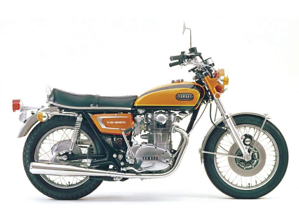 Мотоцикл Yamaha XS 650 1971 фото