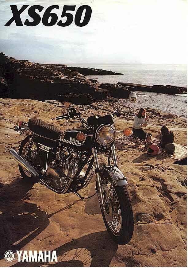 Мотоцикл Yamaha XS 650 1975 фото