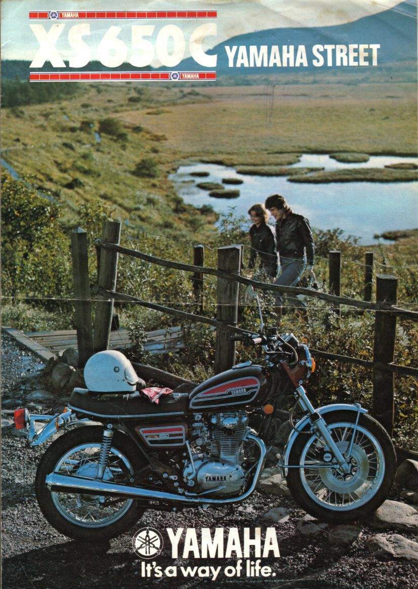 Мотоцикл Yamaha XS 650 1976 фото