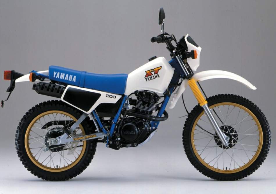 Мотоцикл Yamaha XT 200 1984 фото