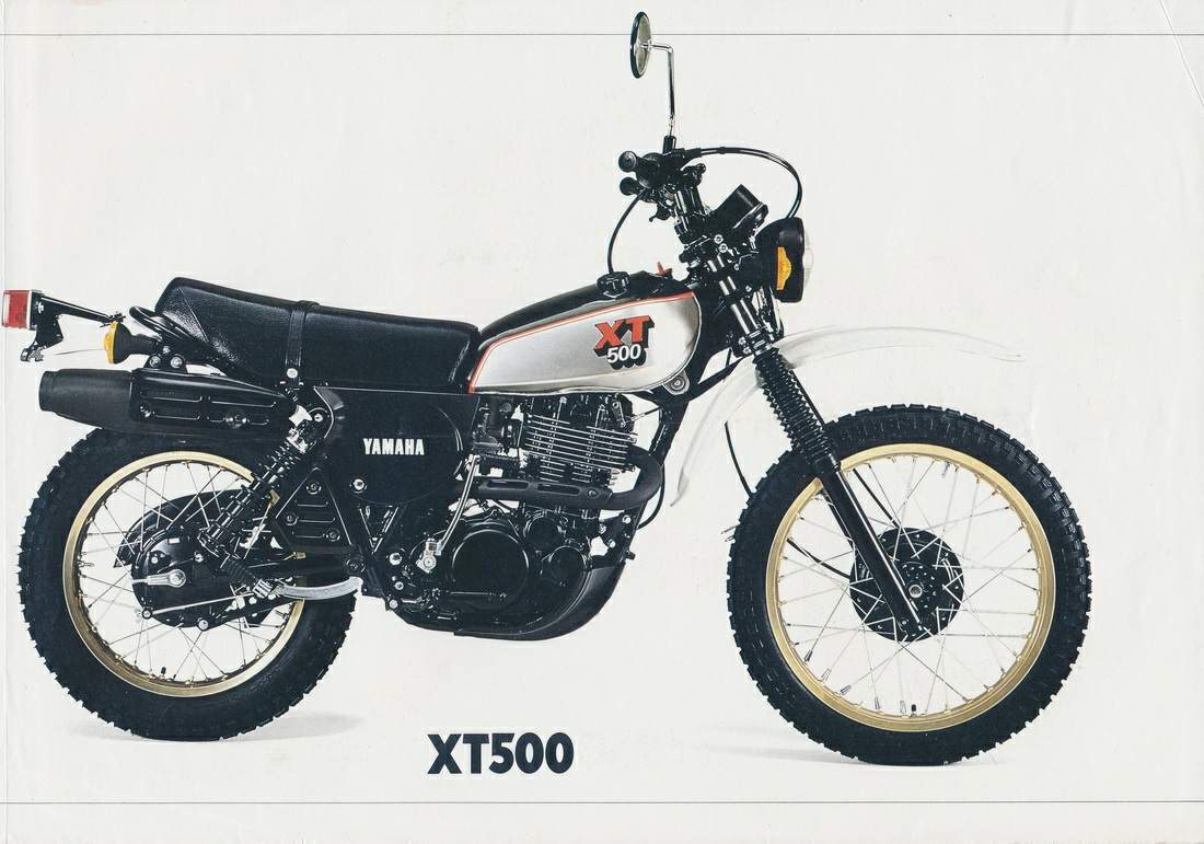 Мотоцикл Yamaha Yamaha XT 500 1981 1981