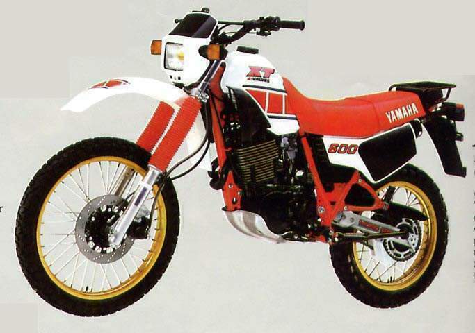 Фотография мотоцикла Yamaha XT 600 1985