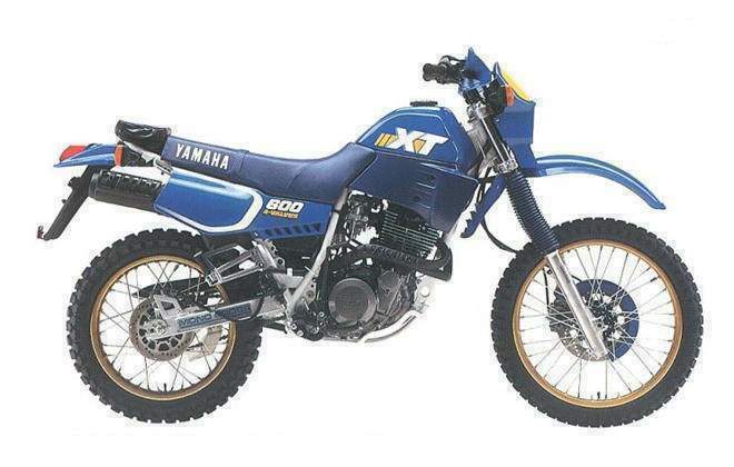 Мотоцикл Yamaha XT 600 1989 фото