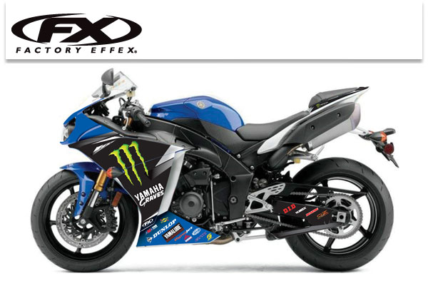 Фотография мотоцикла Yamaha YZF 1000 R1 Monster Energy Graves Replica 2012