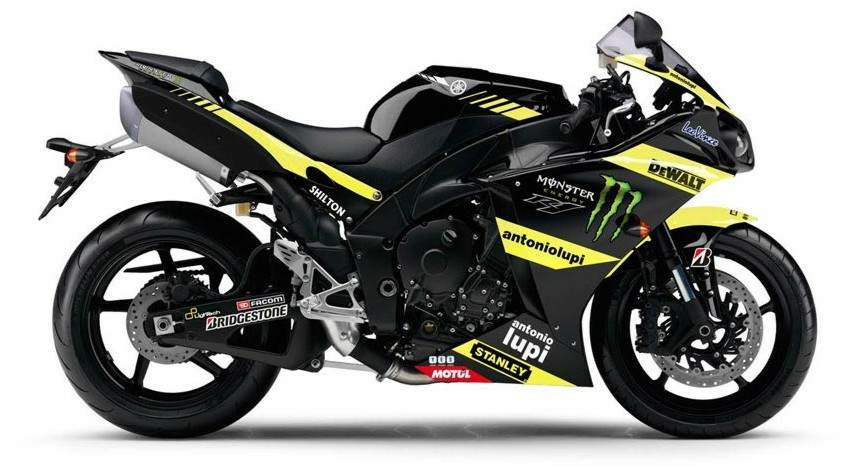 Мотоцикл Yamaha YZF 1000R1 Monster Tech3 Replica 2011