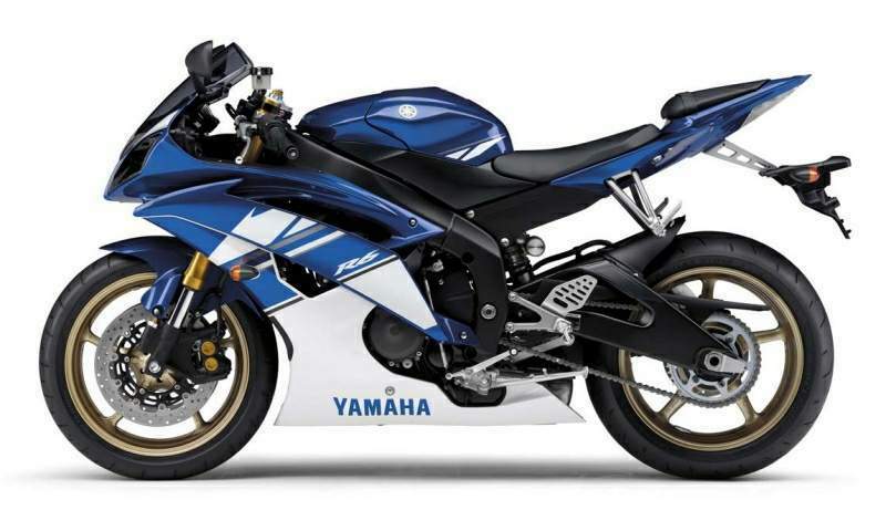Мотоцикл Yamaha YZF 600 R6 2010 фото