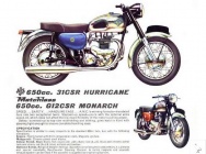 Мотоцикл AJS 650 CSR Hurricane 1963 фото