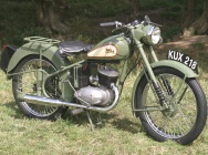 Мотоцикл BSA Bantam 125 1951 фото