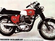 Мотоцикл BSA irebird Scrambler 1968 фото