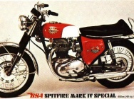 Мотоцикл BSA pitfire 650 Special 1966 фото