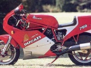 Мотоцикл Ducati 750F1 Laguna Seca 1987 фото