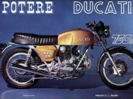 Мотоцикл Ducati 750GT 1971 фото