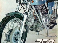 Мотоцикл Ducati 750GT 1971 фото