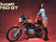 Мотоцикл Ducati 750GT 1973 фото