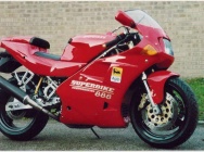 Мотоцикл Ducati 888 Biposta 1993 фото