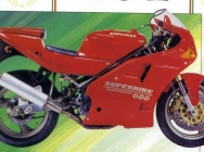 Мотоцикл Ducati 888 Biposta 1993 фото