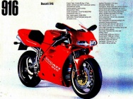 Мотоцикл Ducati 916 1994 фото