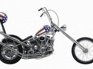 Мотоцикл Harley Davidson Easy Rider Captain America Chopper 1969 фото