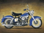 Мотоцикл Harley Davidson FL 1200 Electra Glide 1965 фото