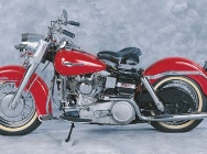 Мотоцикл Harley Davidson FL 1200 Electra Glide 1970 фото