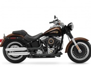 Мотоцикл Harley Davidson FLSTFB Softail Fat Boy Lo 110th Anniversary 2013 фото
