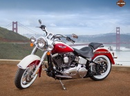 Мотоцикл Harley Davidson FLSTN Softail Deluxe 2013 фото