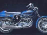 Мотоцикл Harley Davidson FX 1200 Super Glide 1971 фото