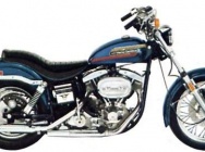 Мотоцикл Harley Davidson FX 1200 Super Glide 1974 фото