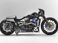 Мотоцикл Harley Davidson FXSTB Softail Night Train Bell & Ross Custom Bike 2011 фото
