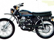 Мотоцикл Harley Davidson SX 125 1974 фото