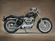 Мотоцикл Harley Davidson XLCH 1000 Sportster 1973 фото