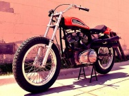 Мотоцикл Harley Davidson XR 750 Flat Tracker 1972 фото