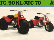Мотоцикл Honda ATC 90 K1 1973 фото