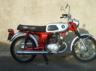 Мотоцикл Honda CB 125 1970 фото