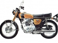 Мотоцикл Honda CB 250 1972 фото