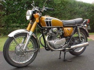 Мотоцикл Honda CB 350 Super Sport 1972 фото