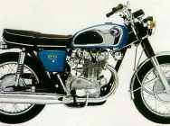 Мотоцикл Honda CB 45 0 1967 фото
