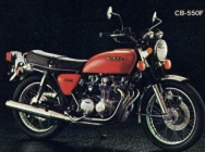 Мотоцикл Honda CB 550F 1976 фото